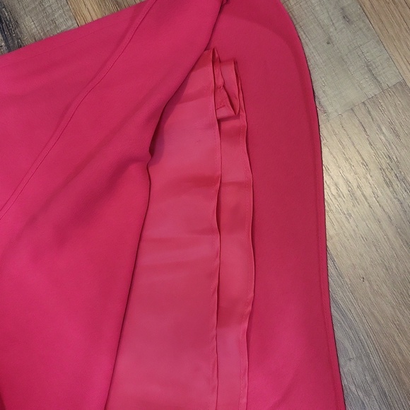 JONES NEW YORK Pink Seychelles Island Wrap Top Ruched Waist Halter Dress - Picture 5 of 12